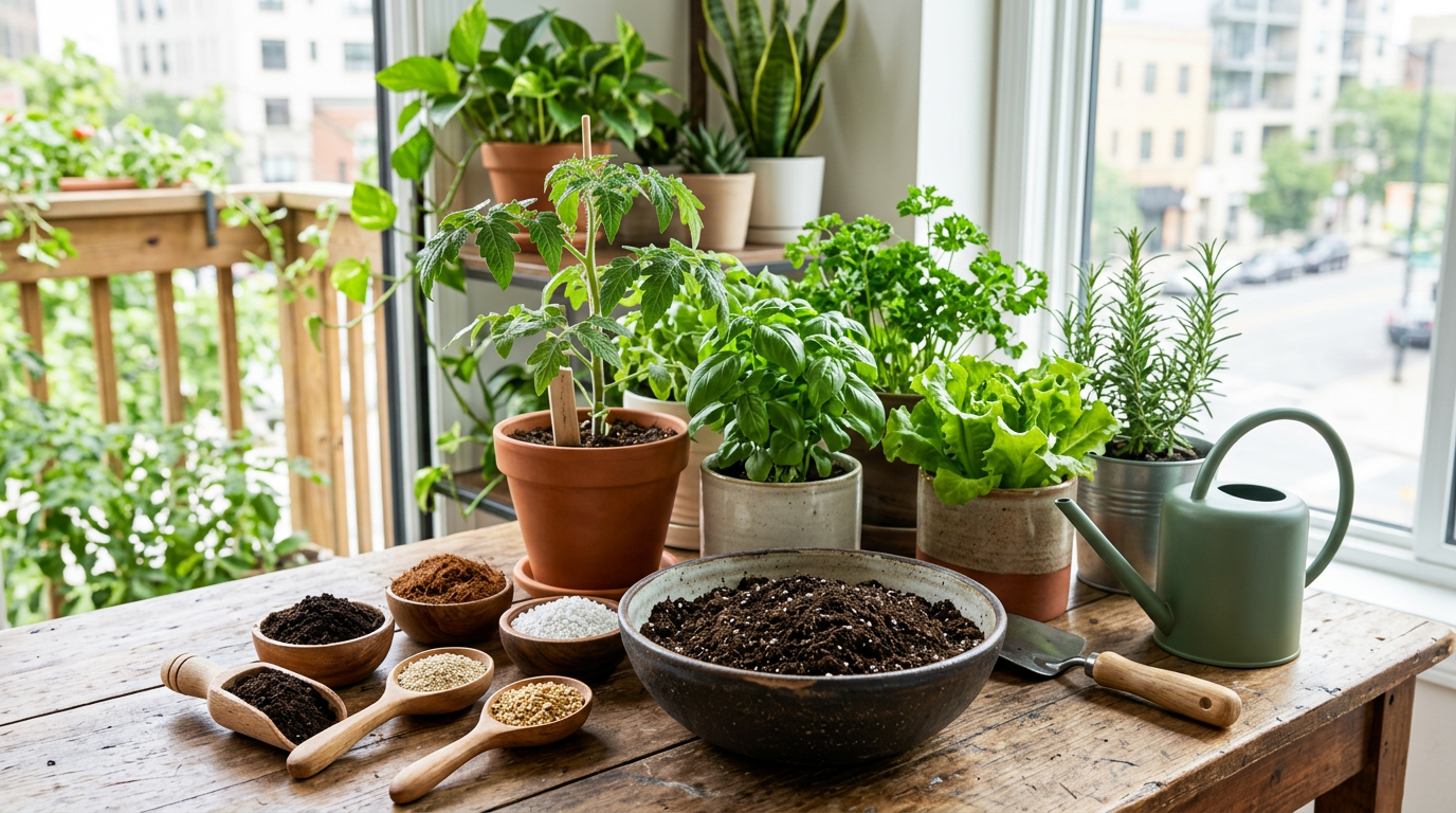 Best soil mix for container vegetables (DIY recipe)