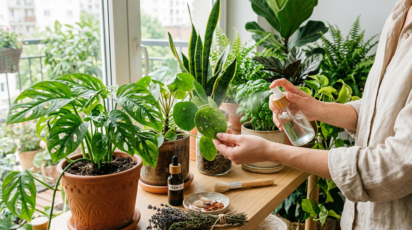Common pests for indoor plants – natural remedies