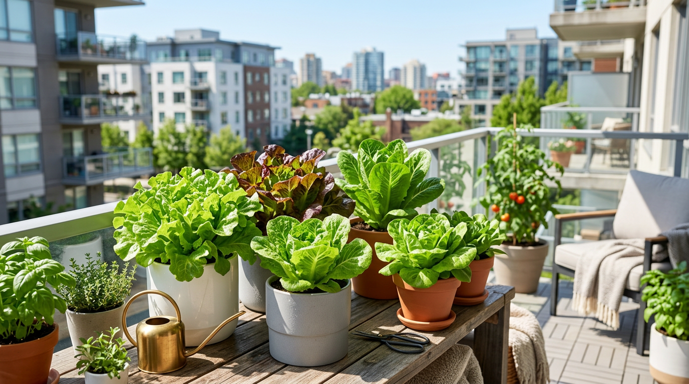Growing lettuce in containers – apartment dweller guide