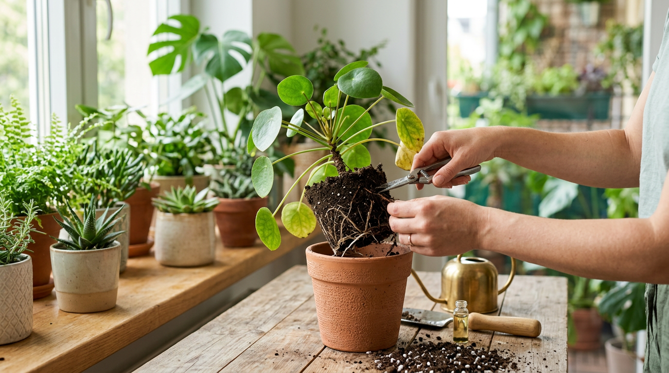 How to fix overwatered container plants – root rot recovery