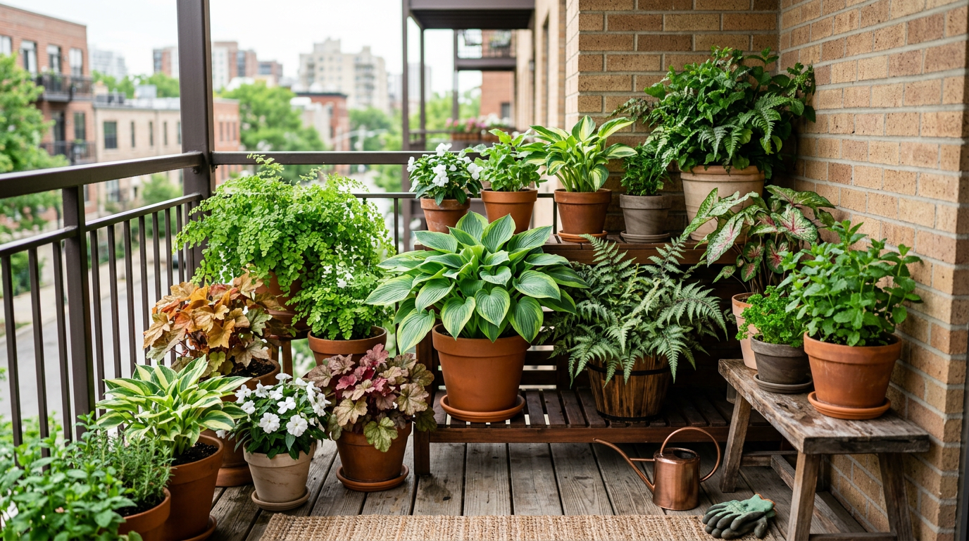 How to grow a container garden in full shade – best varieties