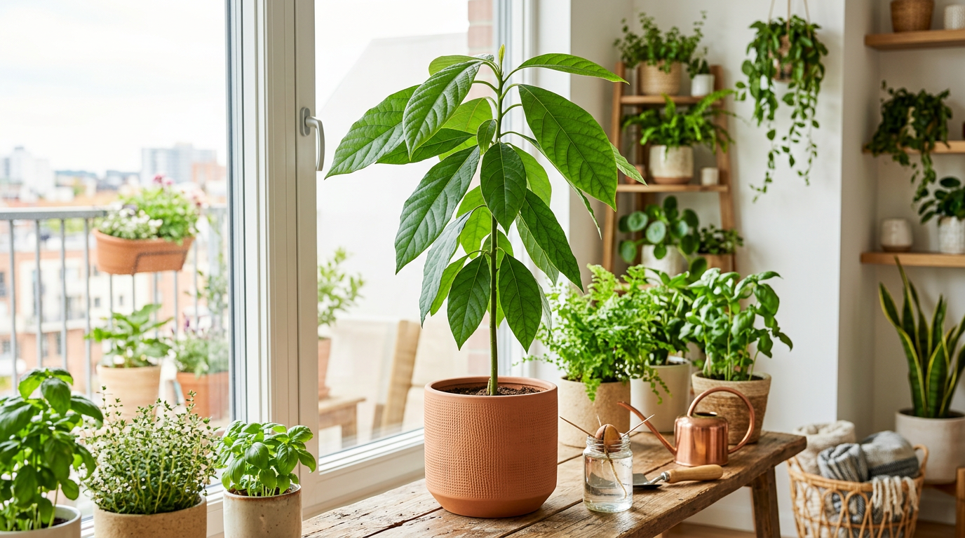 How to grow an avocado tree indoors (will it produce fruit?)