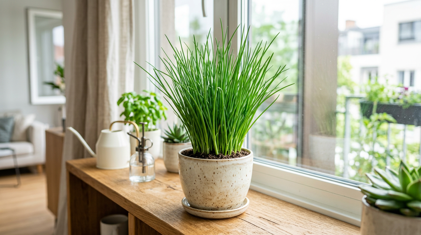 How to grow chives indoors year-round without leggy growth