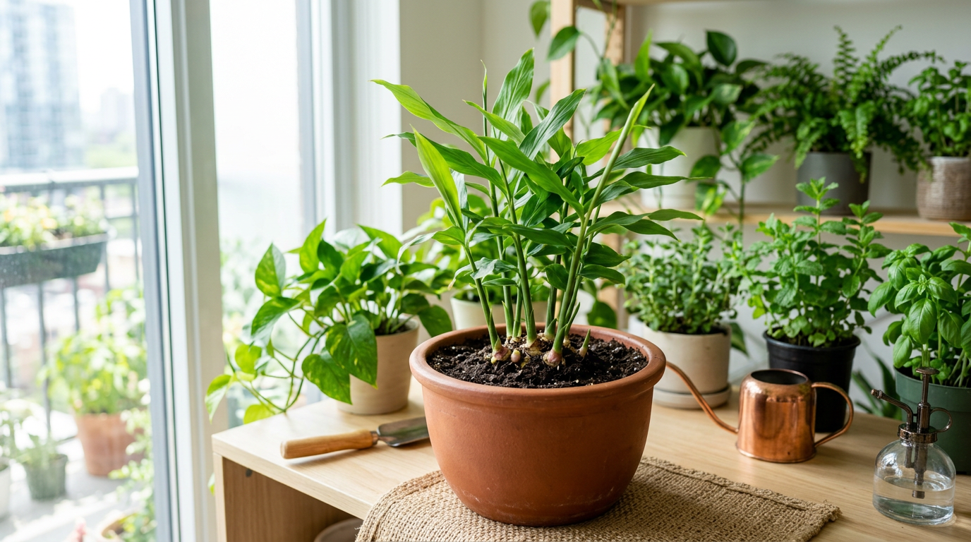 How to grow ginger indoors in pots – tropical plant in cold climates