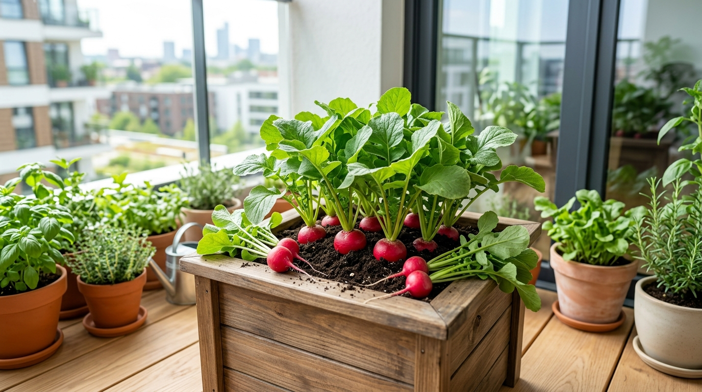 How to grow radishes in pots (30-day harvest)