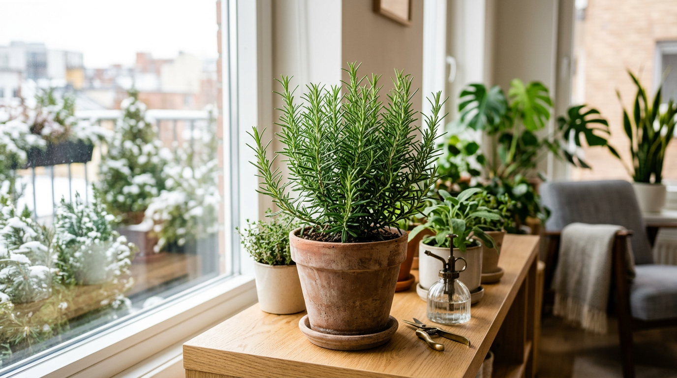 How to grow rosemary indoors – overwintering tips
