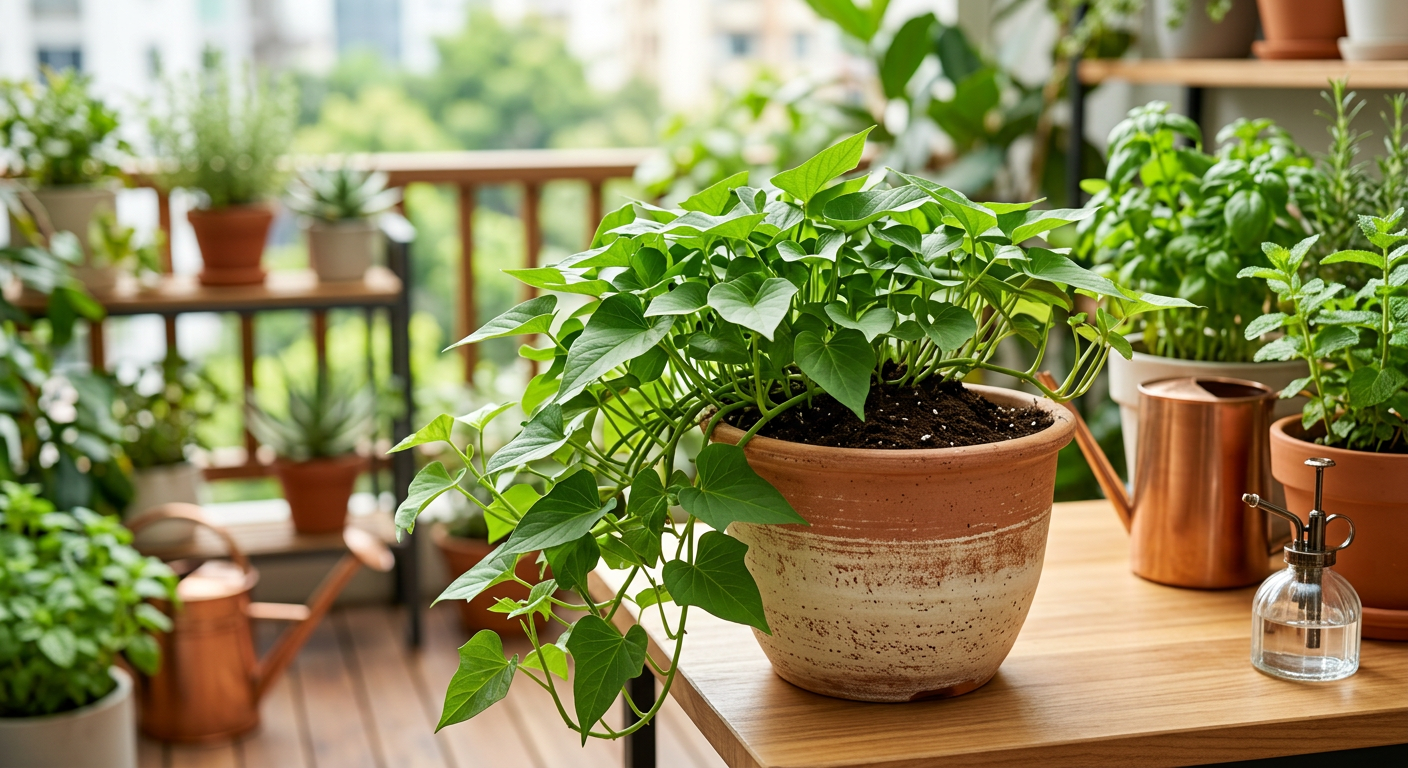 How to grow sweet potatoes in containers (slips to harvest)