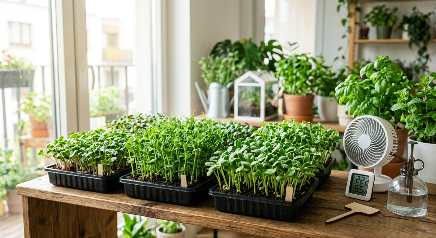 How to prevent mold on microgreens – 5 proven methods