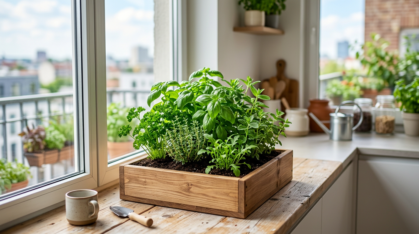 How to start a kitchen garden in 1 square foot
