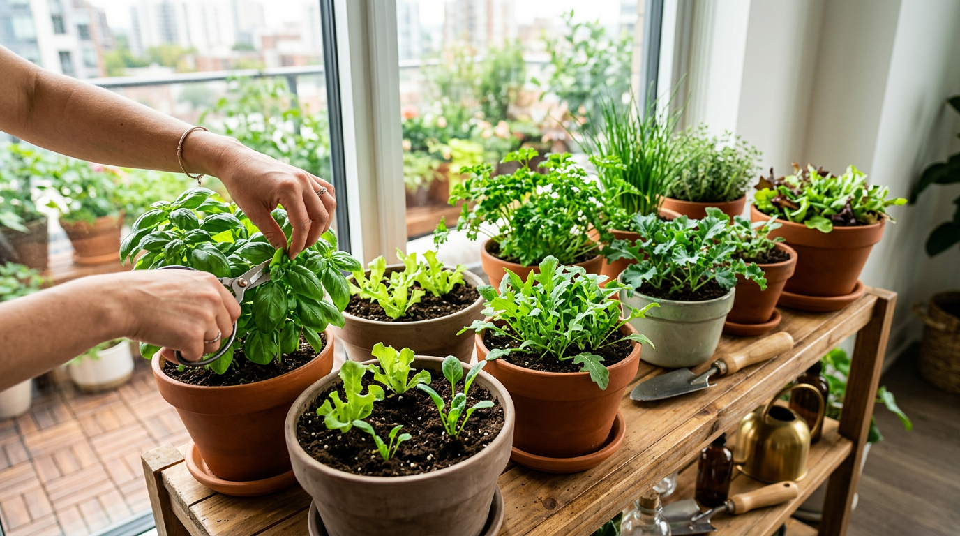 Succession planting for containers – harvest all year