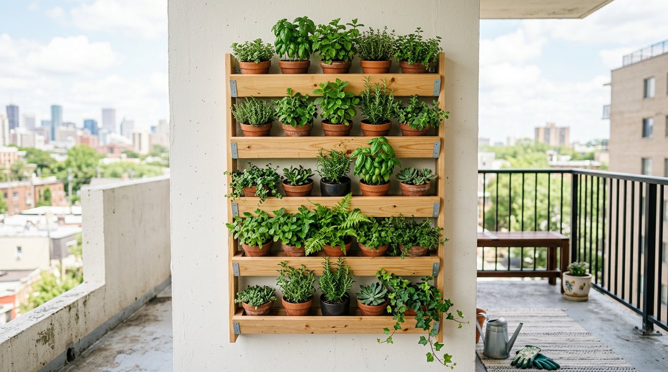 Vertical garden DIY – build a wall planter under $50
